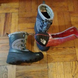North face kids boots